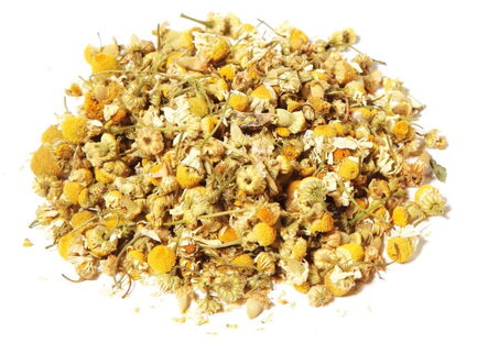 Gezonde thee met kamillebloemen, biologisch 1129